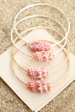 Load image into Gallery viewer, Miter Shell Bangle