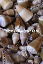 Load image into Gallery viewer, Yellow/Olive Green Cone Bangle