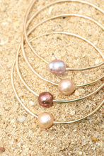 Load image into Gallery viewer, Single Pearl Bangle
