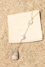 Load image into Gallery viewer, Aquamarine Lariat Necklace
