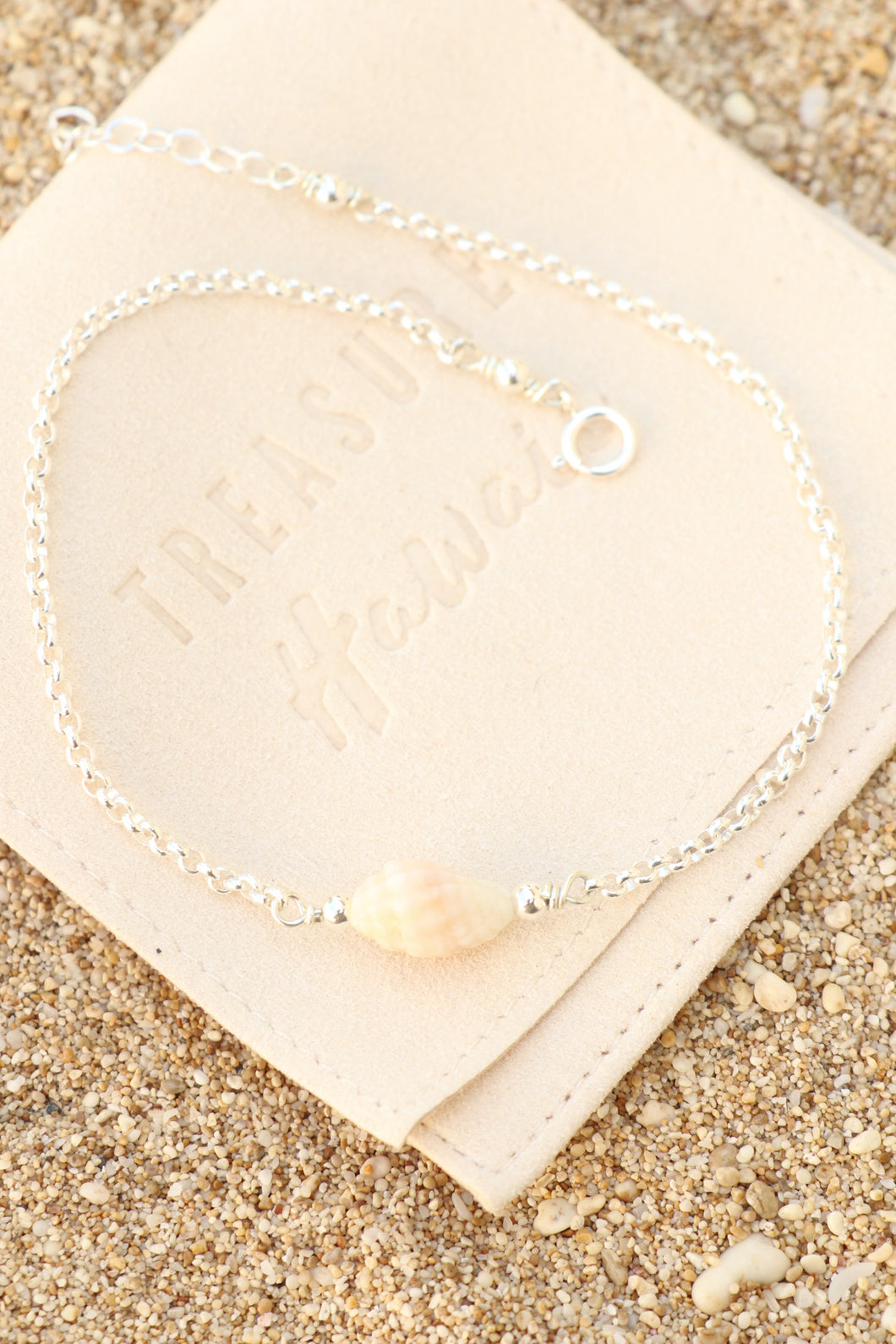 Signature Shell Anklet