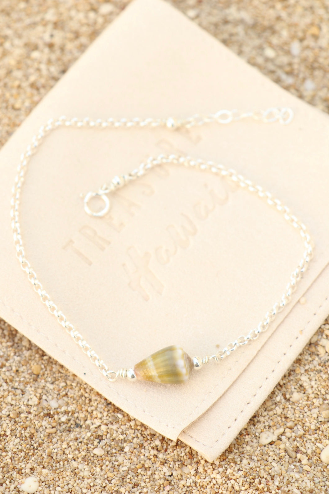 Signature Shell Anklet