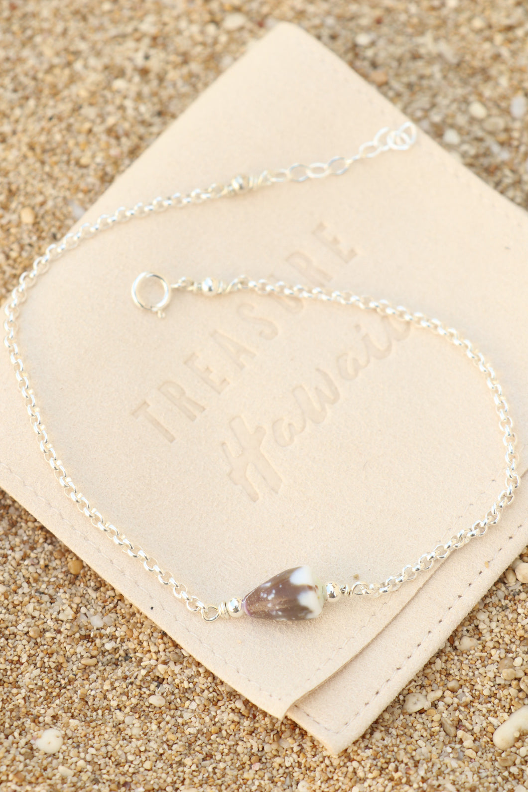 Signature Shell Anklet