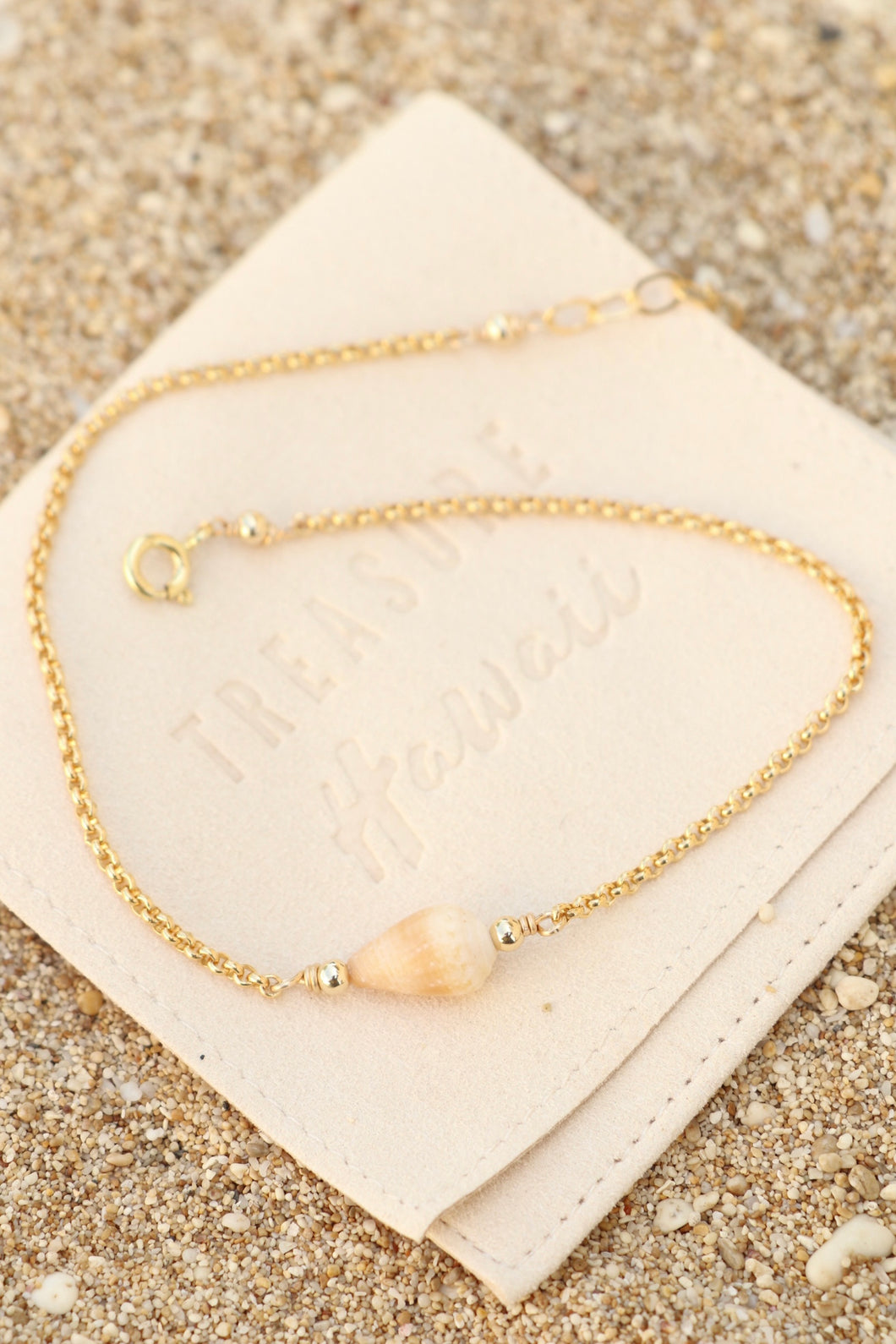 Signature Shell Anklet