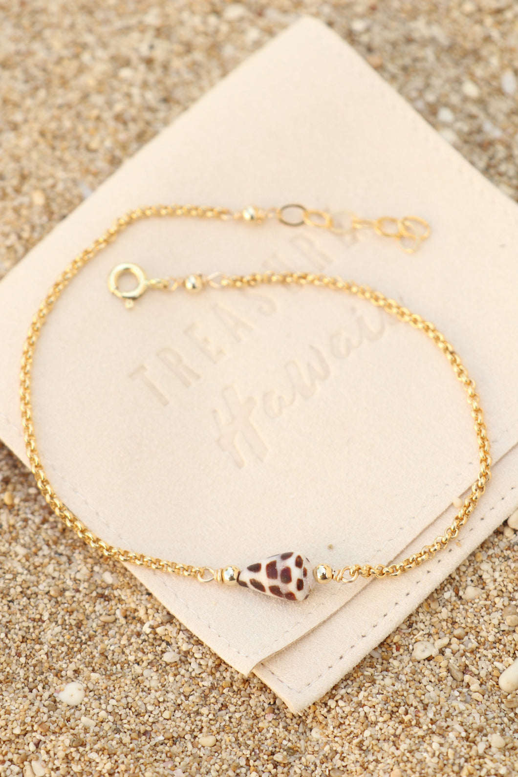 Signature Shell Anklet