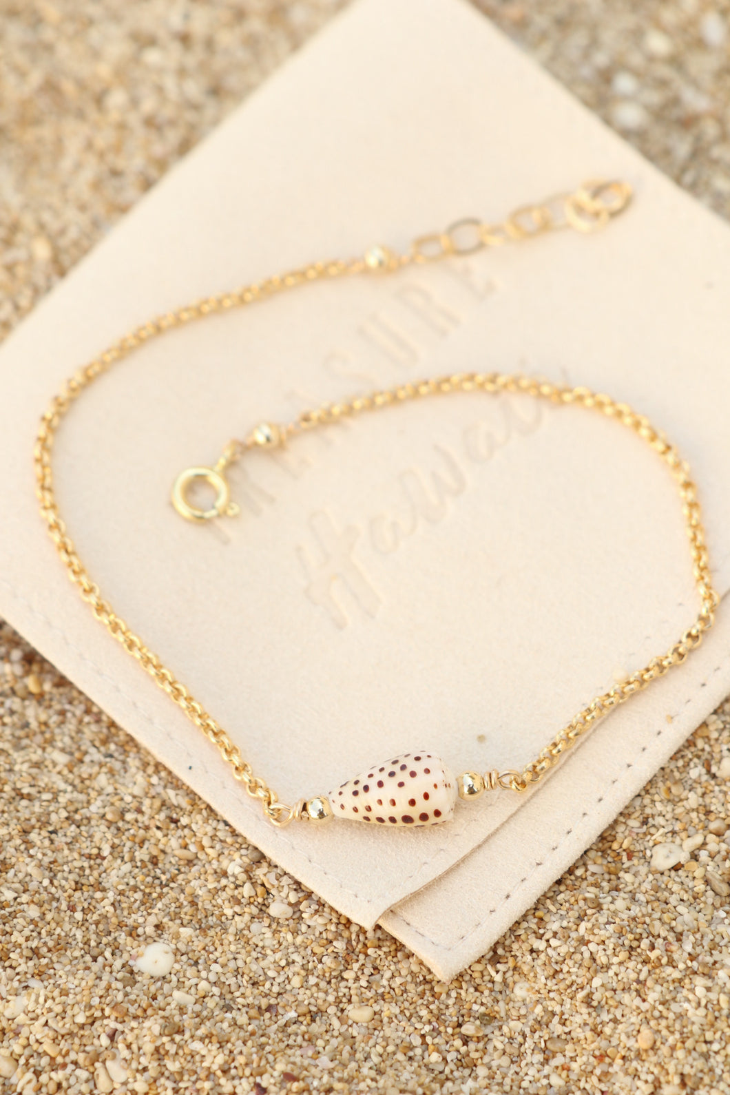 Signature Shell Anklet