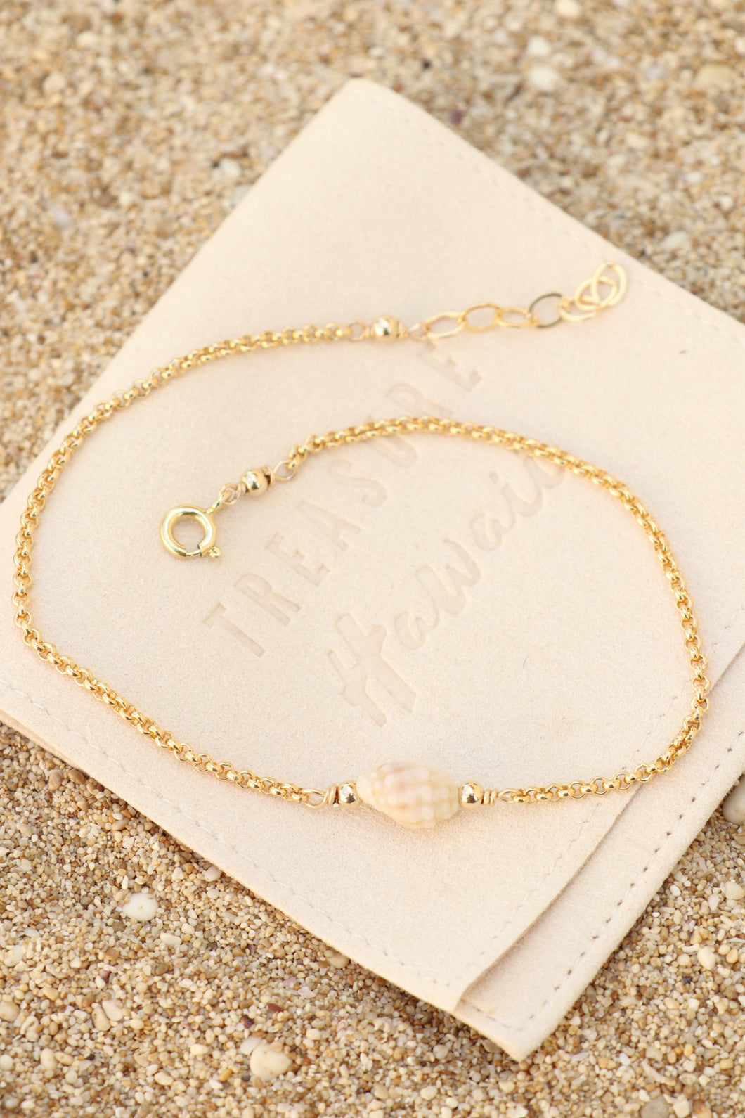 Signature Shell Anklet