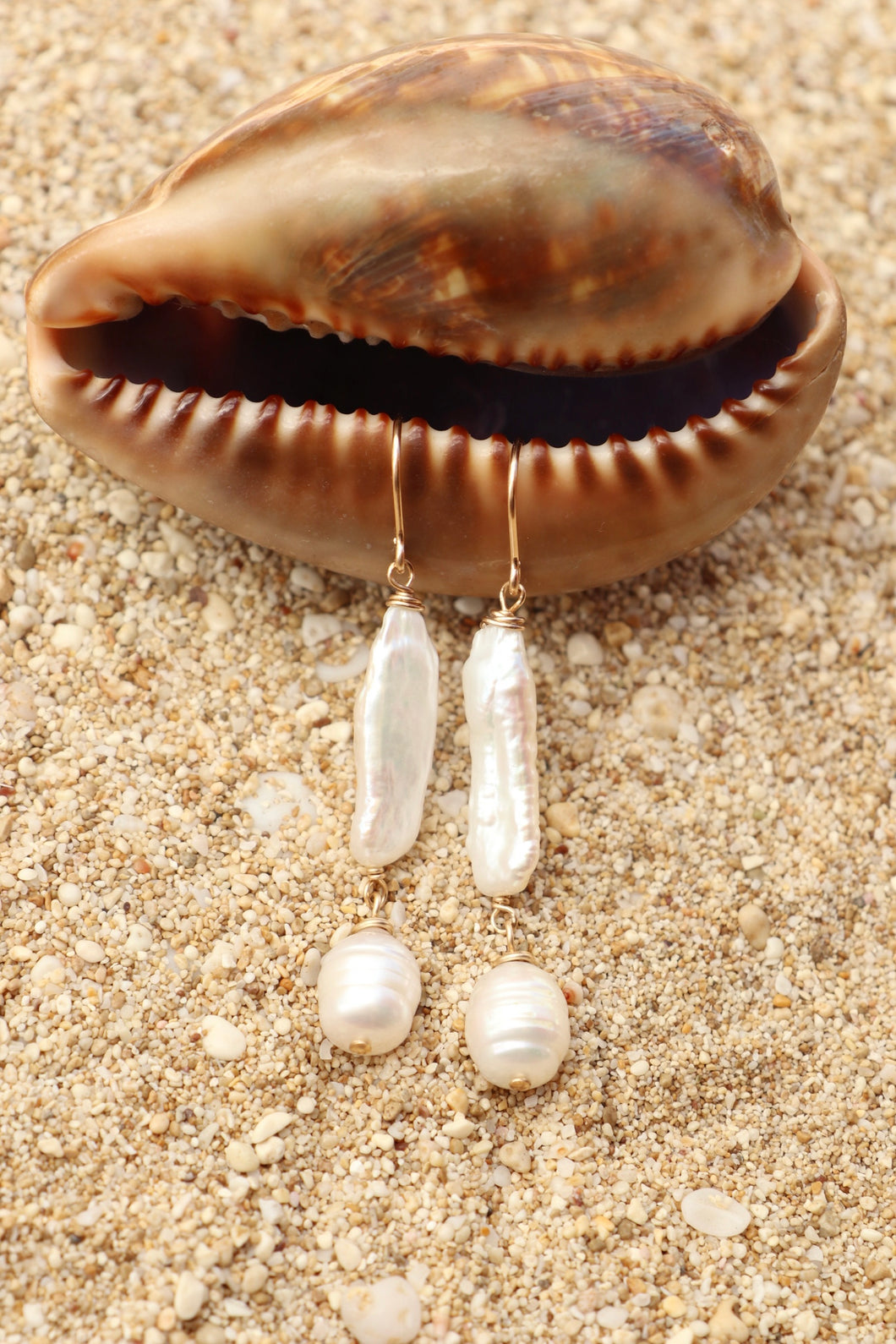 One-of-a-Kind Pearl Drop Earring