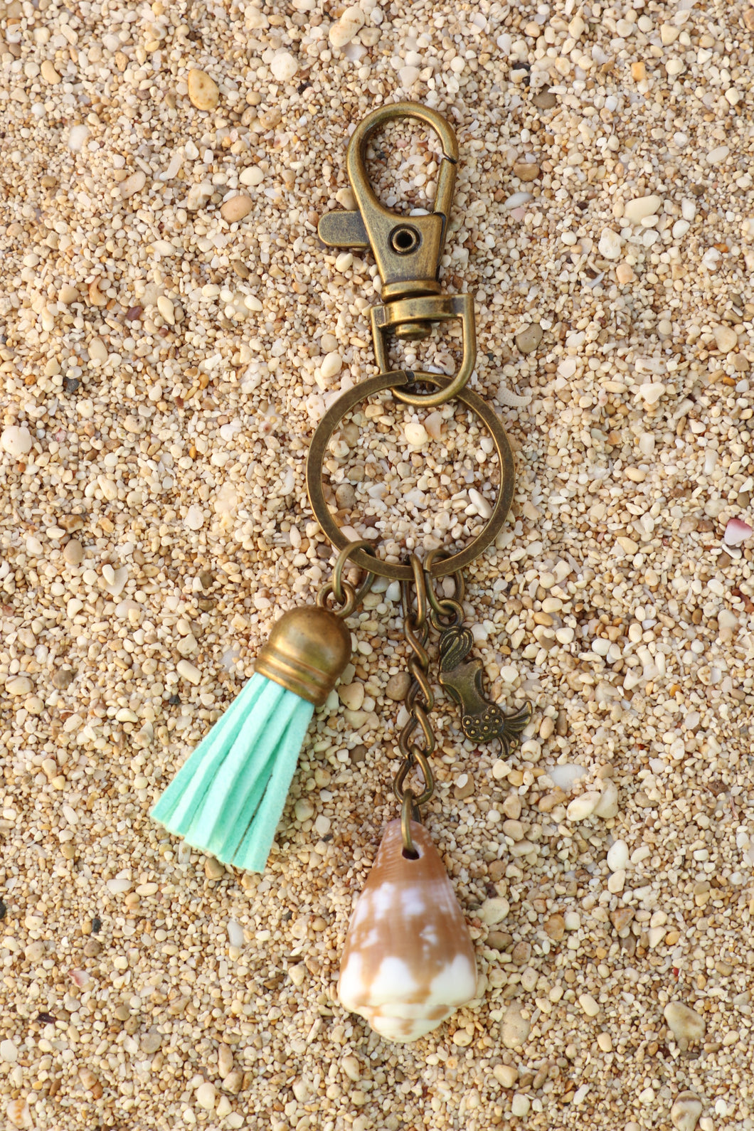 Seashell Keychain/Bag Charm