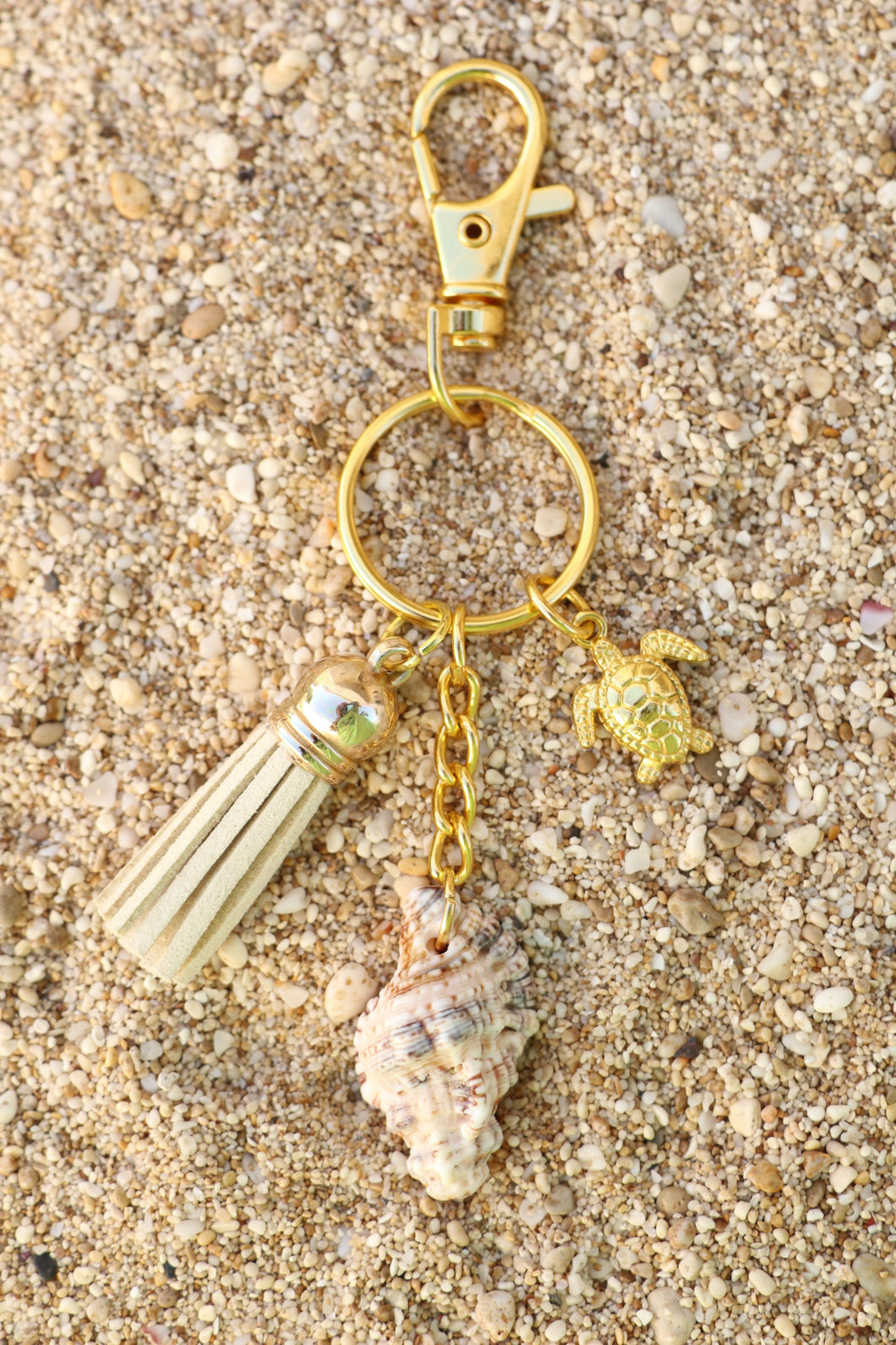 Seashell Keychain/Bag Charm