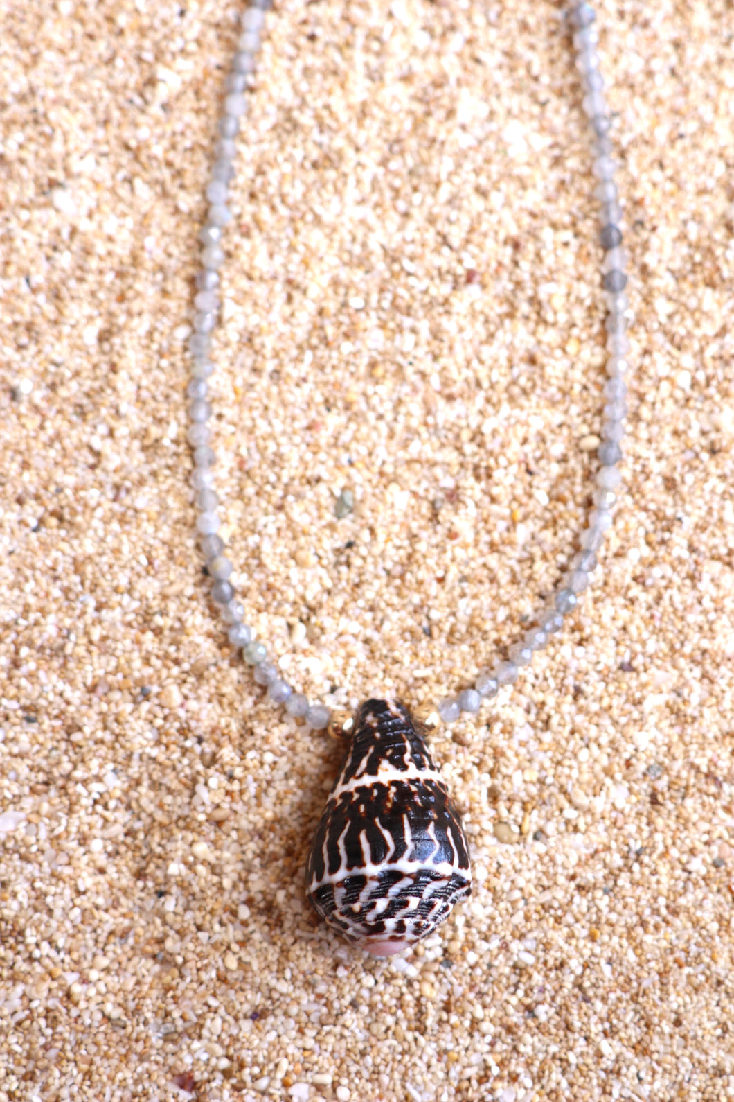 Labradorite Necklace- Chaldean Cone