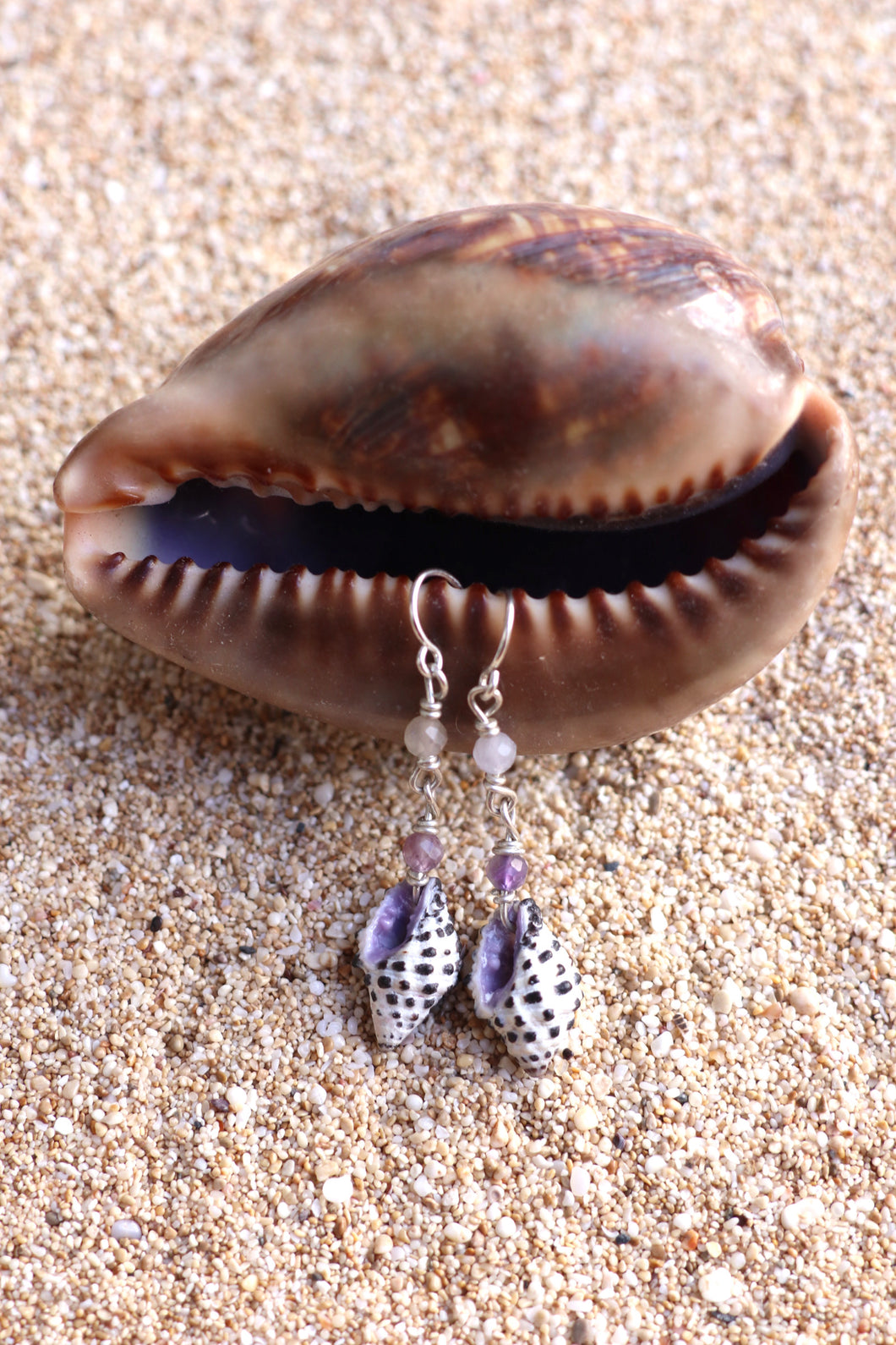 Seashell Drop Earrings - Drupe