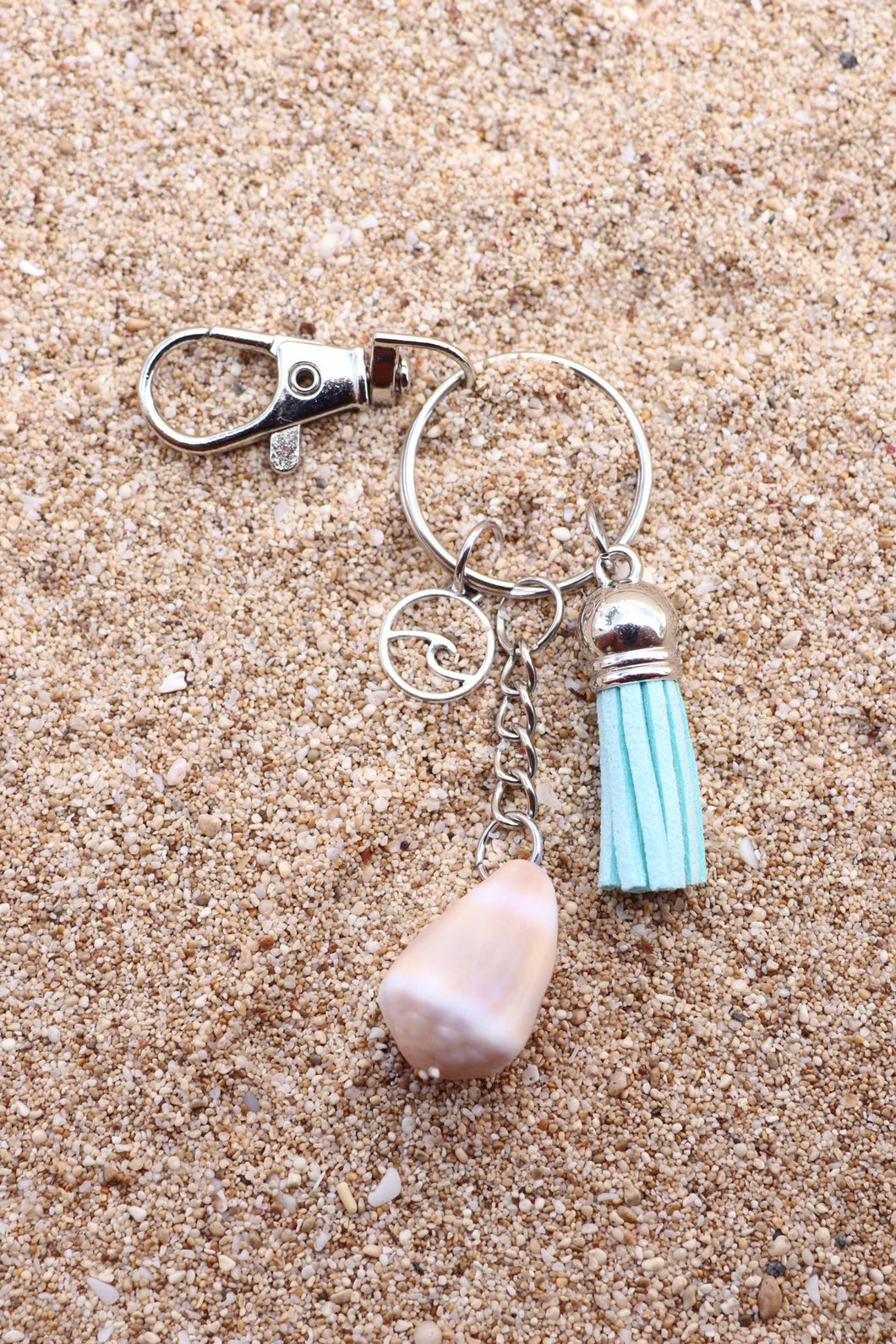 Shell Keychain/Bag Charm