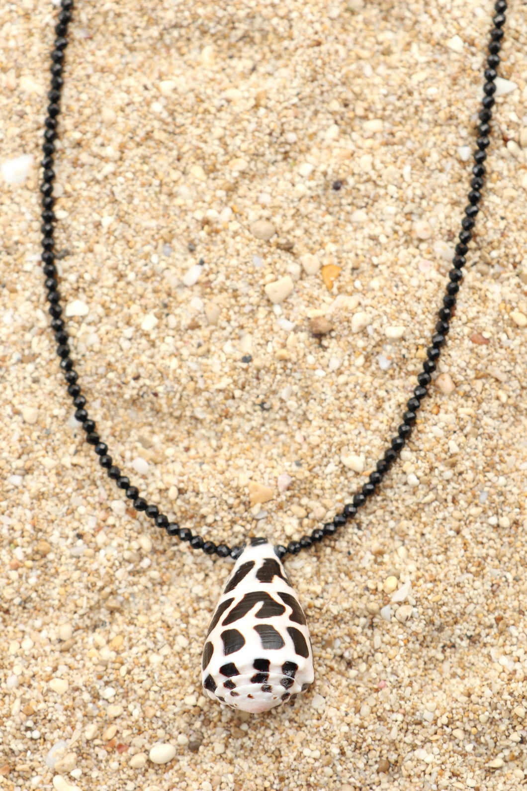 Onyx Necklace-Hebrew Cone