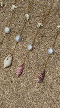 Load and play video in Gallery viewer, Aquamarine Lariat Necklace
